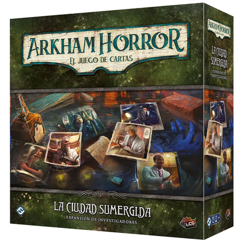 Arkham Horror: La Ciudad Sumergida. Caja de Investigadores.