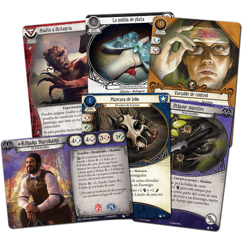 Arkham Horror: La Fiesta del Valle de la Cicuta. Caja de Investigadores