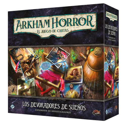 Arkham Horror: Los Devoradores de Sueños. Caja de Investigadores.