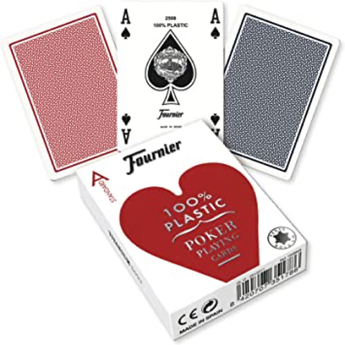 Baraja Poker 100% Plástico 55 Cartas