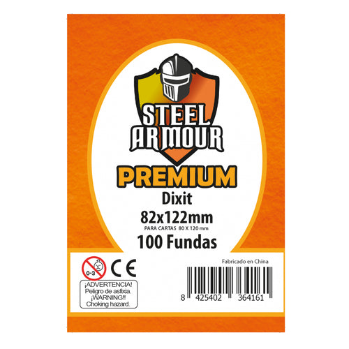 Fundas Steel Armour DIXIT Premium 80 x 120 mm 100 unidades