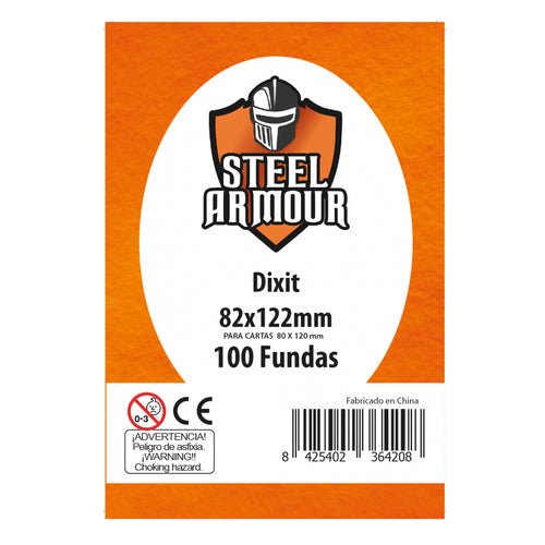 Fundas Steel Armour DIXIT 80 x 120 mm 100 unidades