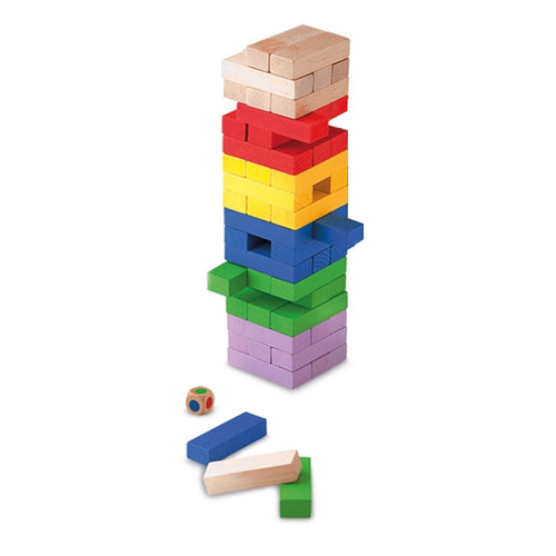 Jenga Gigante de Colores