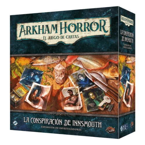 Arkham Horror: La Conspiración de Innsmouth. Caja de Investigadores.