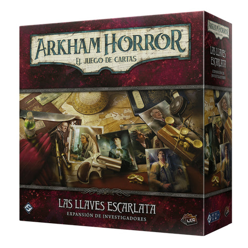 Arkham Horror: Las Llaves Escarlata. Caja de Investigadores