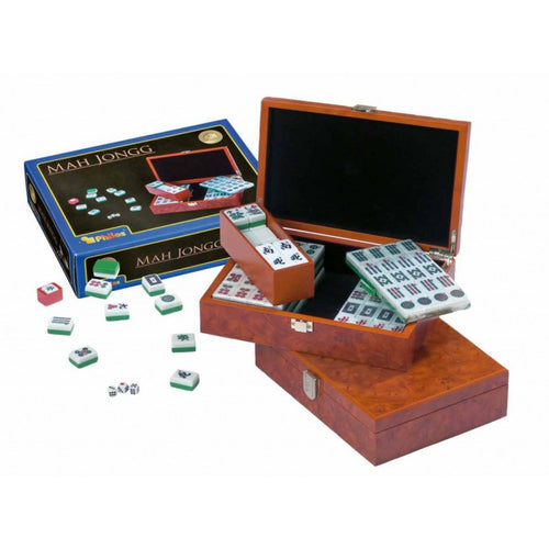 Mahjong Caja de Madera