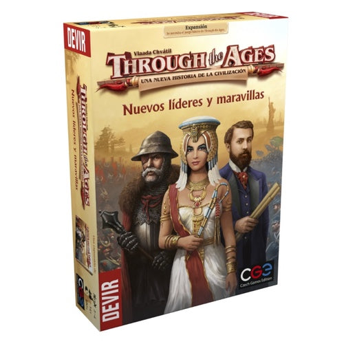 Through the Ages 2ª Edición: Nuevos Líderes y Maravillas