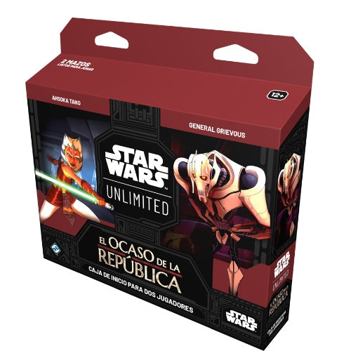 Star Wars Unlimited: El Ocaso de la República (Caja de Inicio)