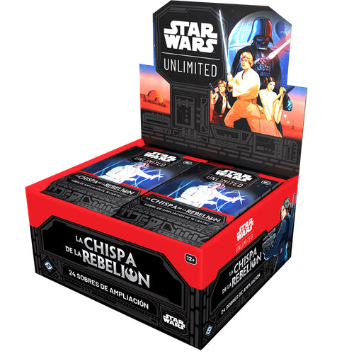 Star Wars Unlimited: La Chispa de la Rebelión Caja 24 Sobres