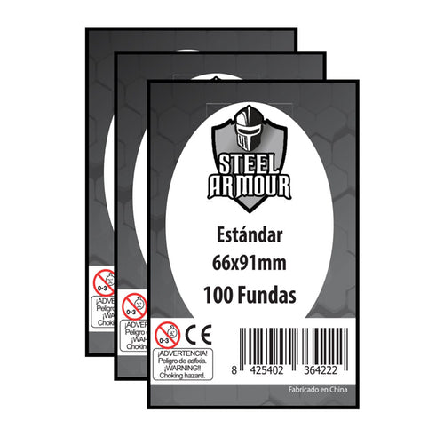 Fundas Steel Armour Estándar 63.5 x 88 mm 100 unidades