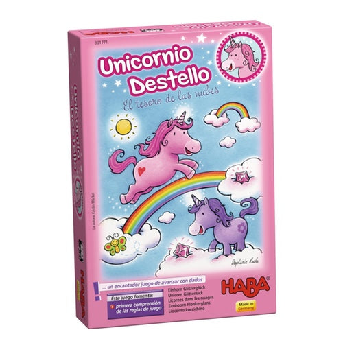 Unicornio Destello: El Tesoro de las Nubes